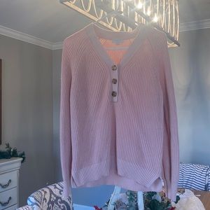 Loft outlet size small pink sweater